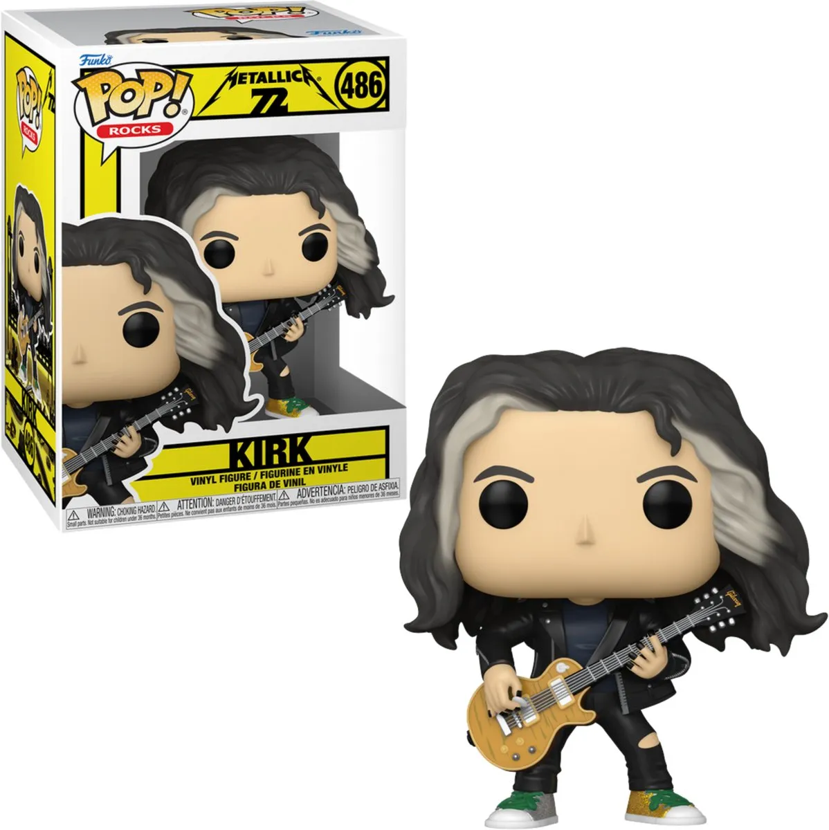 Funko Metallica Kirk Pop! Figurine - 0889698870764