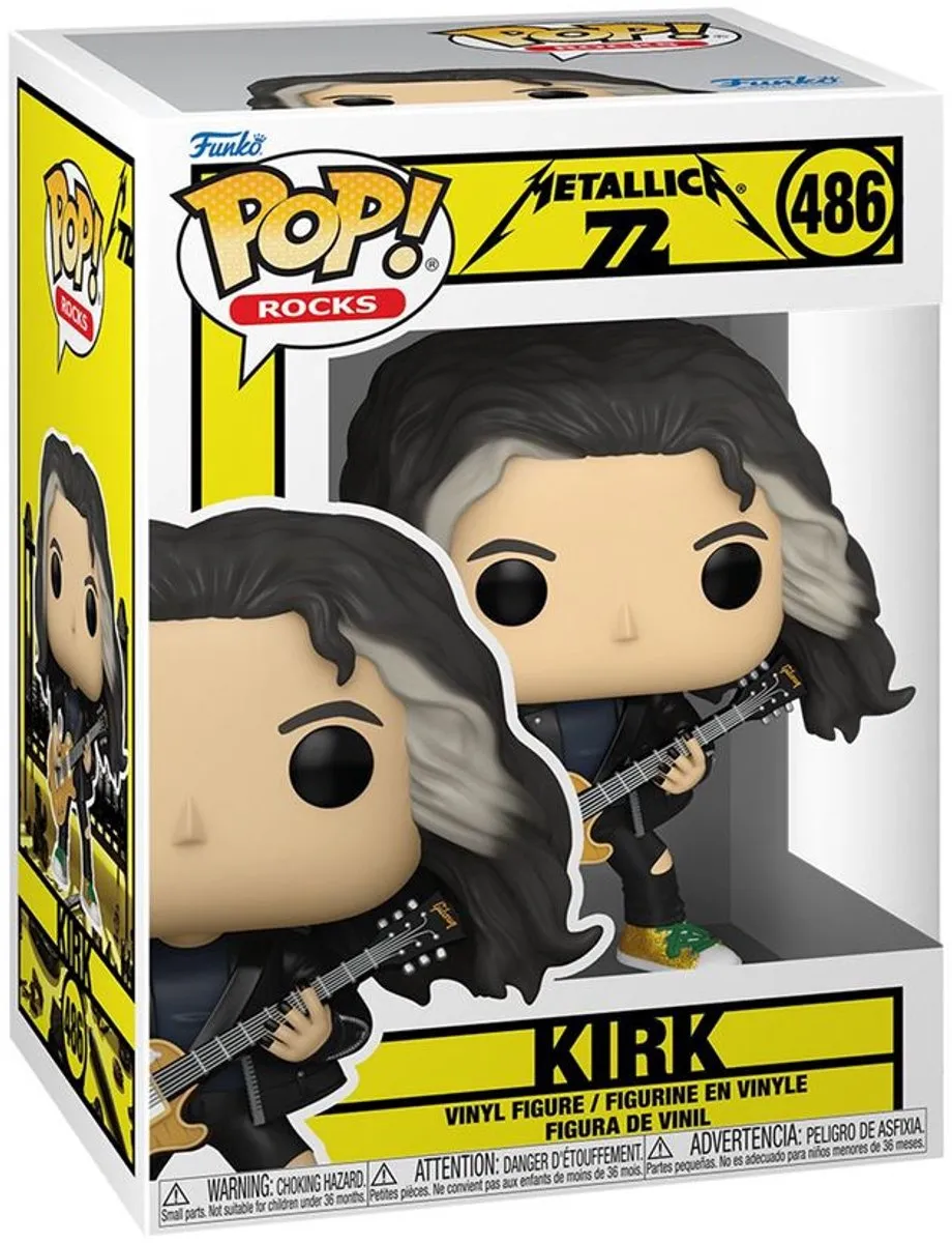 Funko Metallica Kirk Pop! Figurine - 0889698870764
