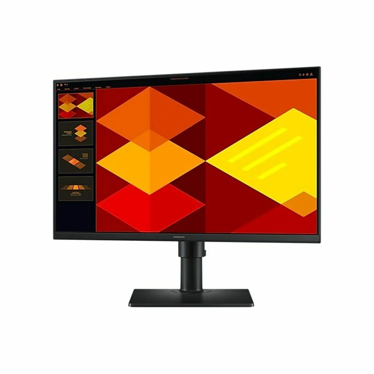 Samsung LS24D400GAUXEN Full HD Monitor 24" - Zwart