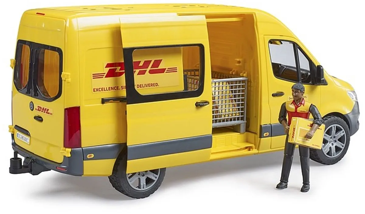 Bruder Sprinter DHL - Geel