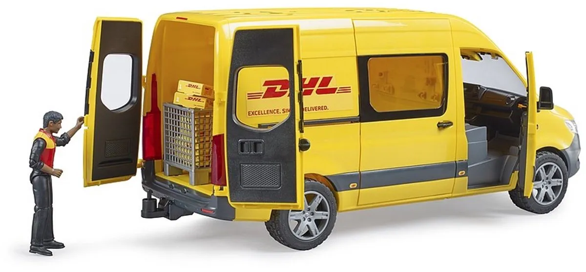 Bruder Sprinter DHL - Geel