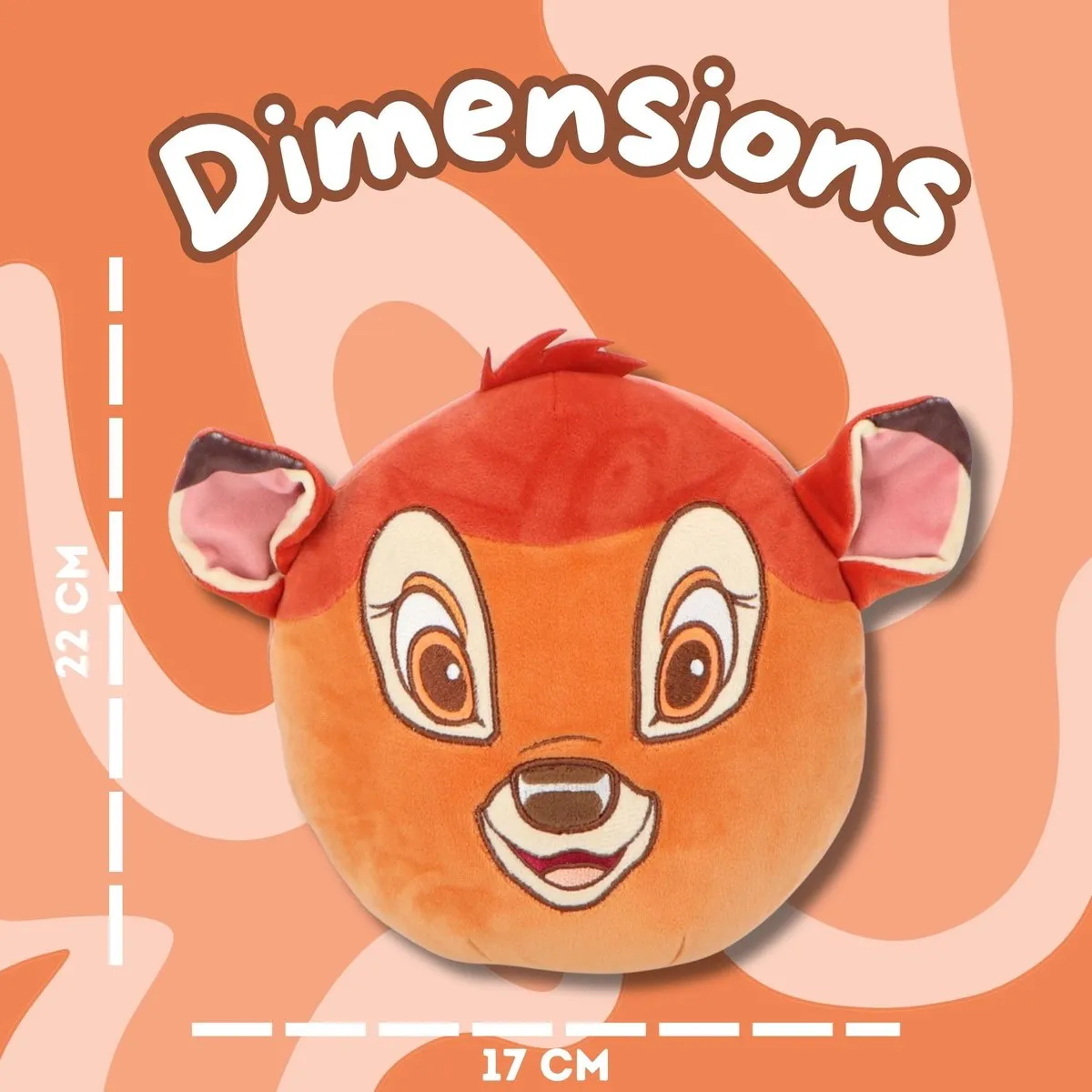 Disney Bambi Squishy 22cm - Multicolor