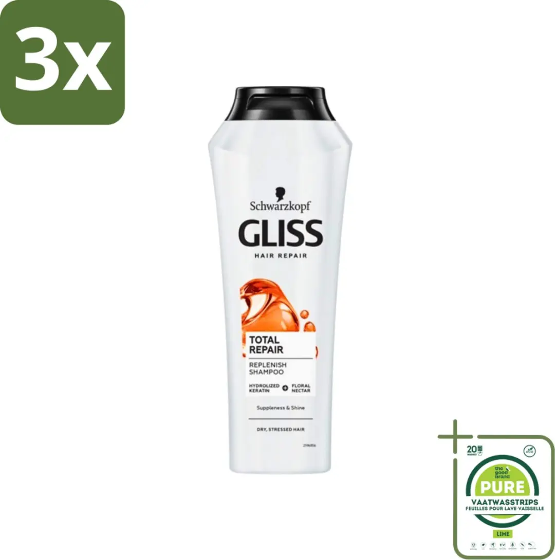 Gliss Kur Total Repair Shampoo 1200ml