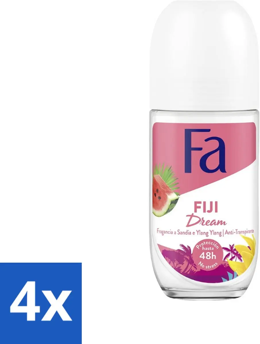 Fa Deodorant Roller Fiji Dream Watermeloen & Ylang Ylang 200ml