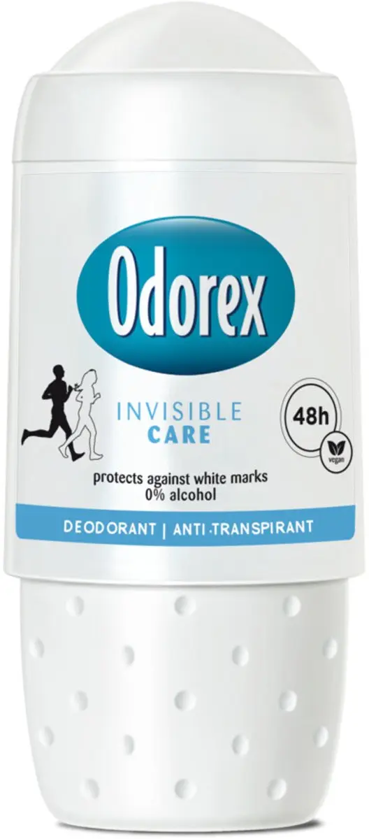 Odorex Deodorant Roller Invisible Care 50 ml - Bulkverpakking - 20 stuks