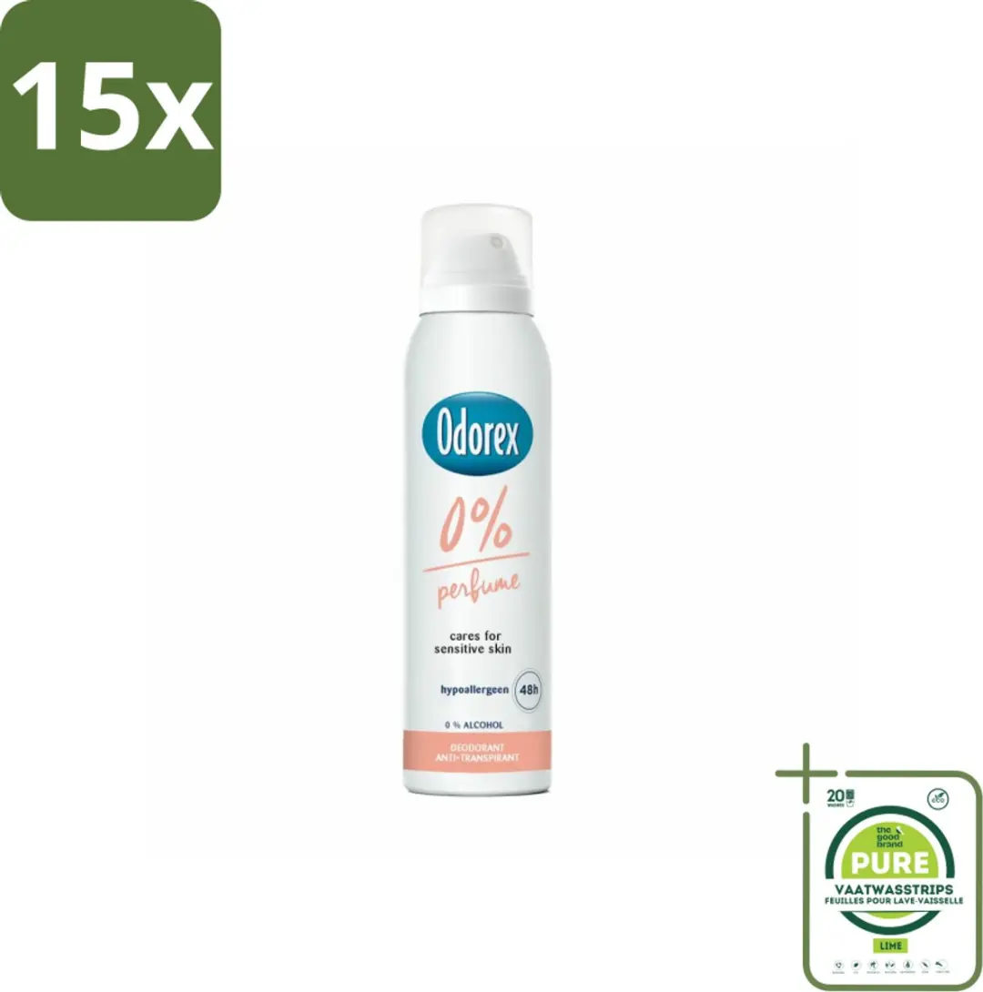 Odorex Deodorant Spray 0% Parfum 150ml