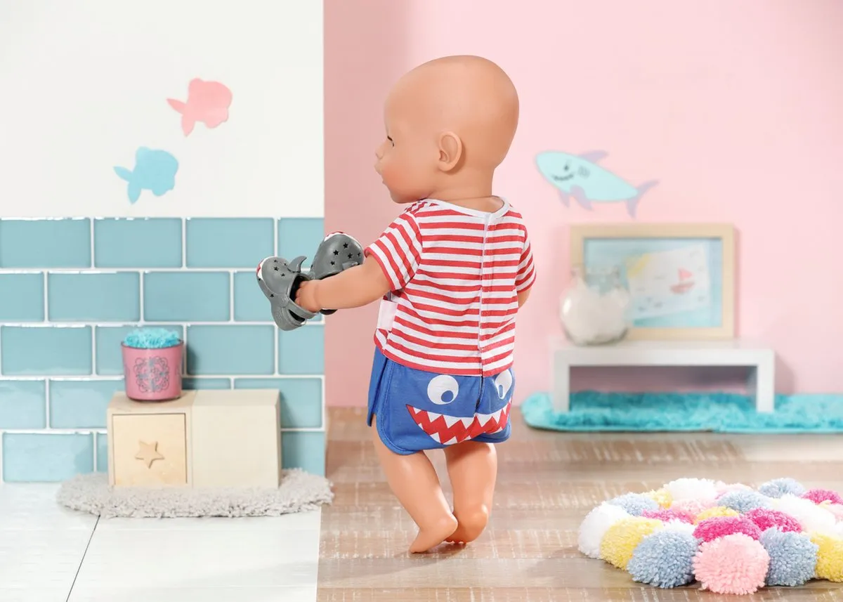 Baby Born Bad Pyjama Haaienthema 834268 - 0-1 maand