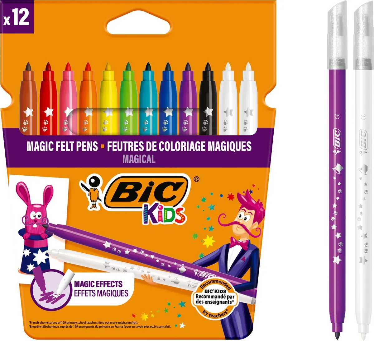 Bic Kids Magic Viltstiften 12 Stuks