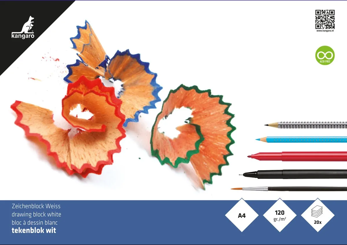 Faber-Castell Krijt Workshoppakket Appel DOC-WS-PAK-SP4 - 5 Stuks
