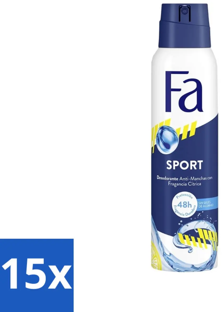 Fa Deodorant Spray Sport Citroen 150ml