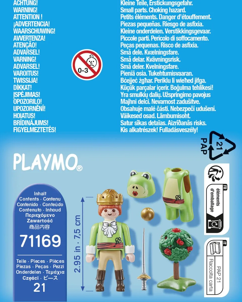 Playmobil Special Plus Kikkerkoning 71169 - Multicolor