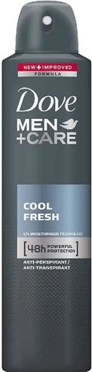Dove Men+Care Cool Fresh Deodorant Spray - 250ml - 12 Stuks