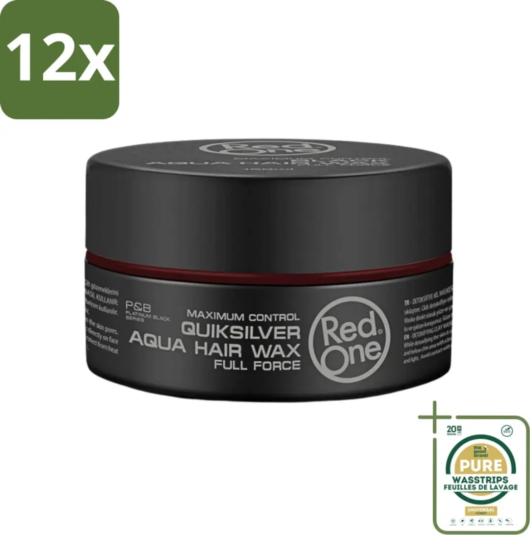 Red One Quicksilver Aqua Hair Wax 150ml
