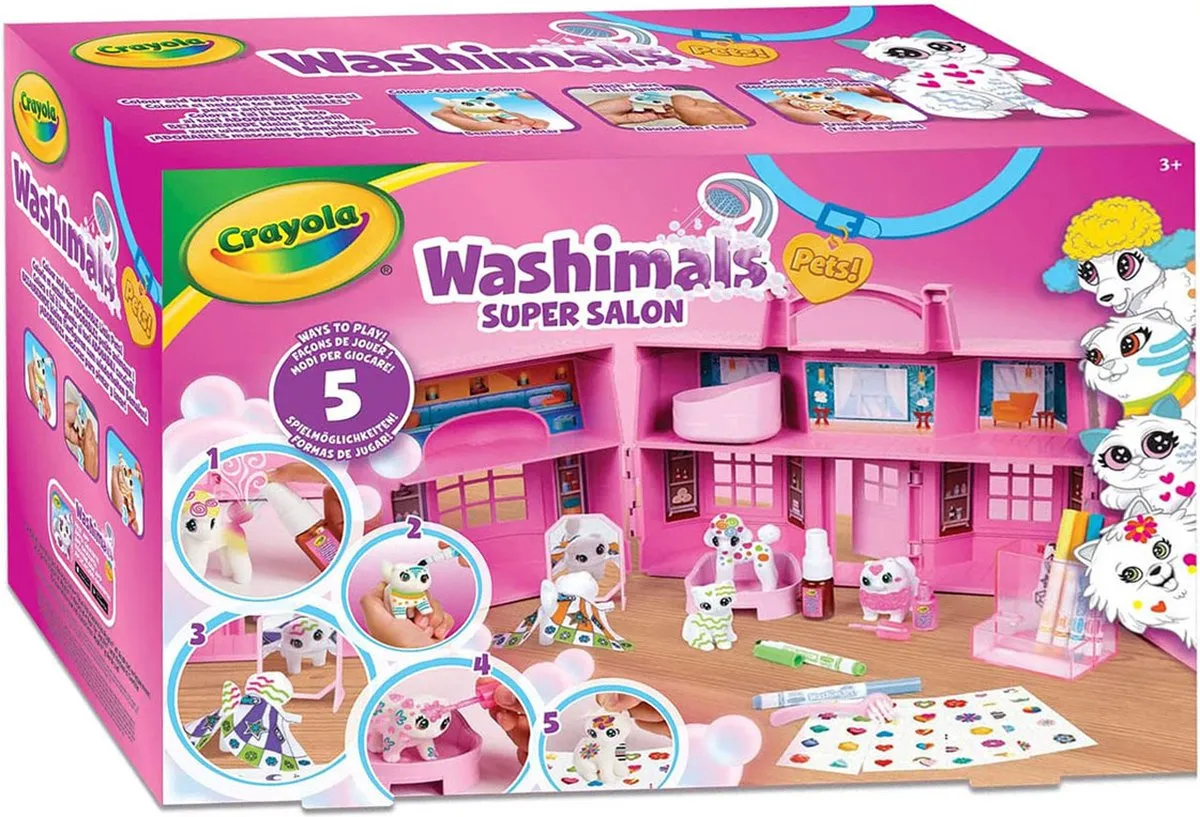 Crayola Washimals Super Salon