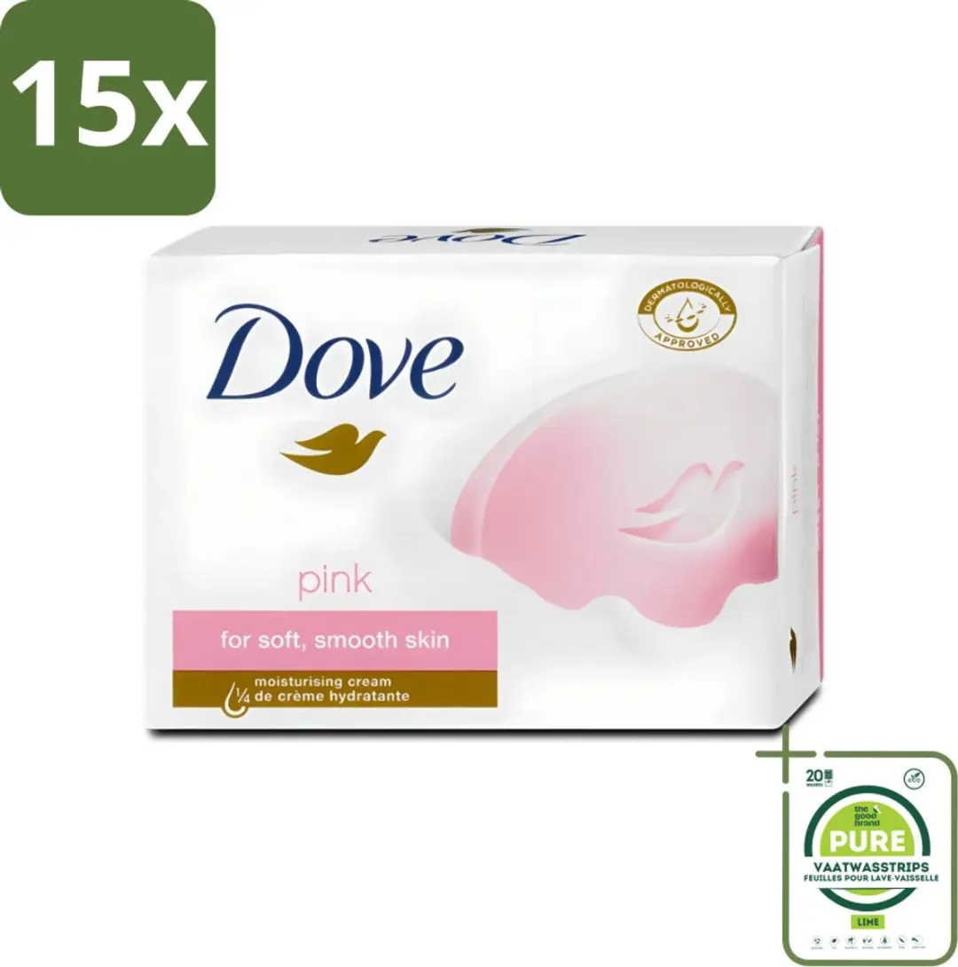 Dove Pink Beauty Cream Bar Zeep