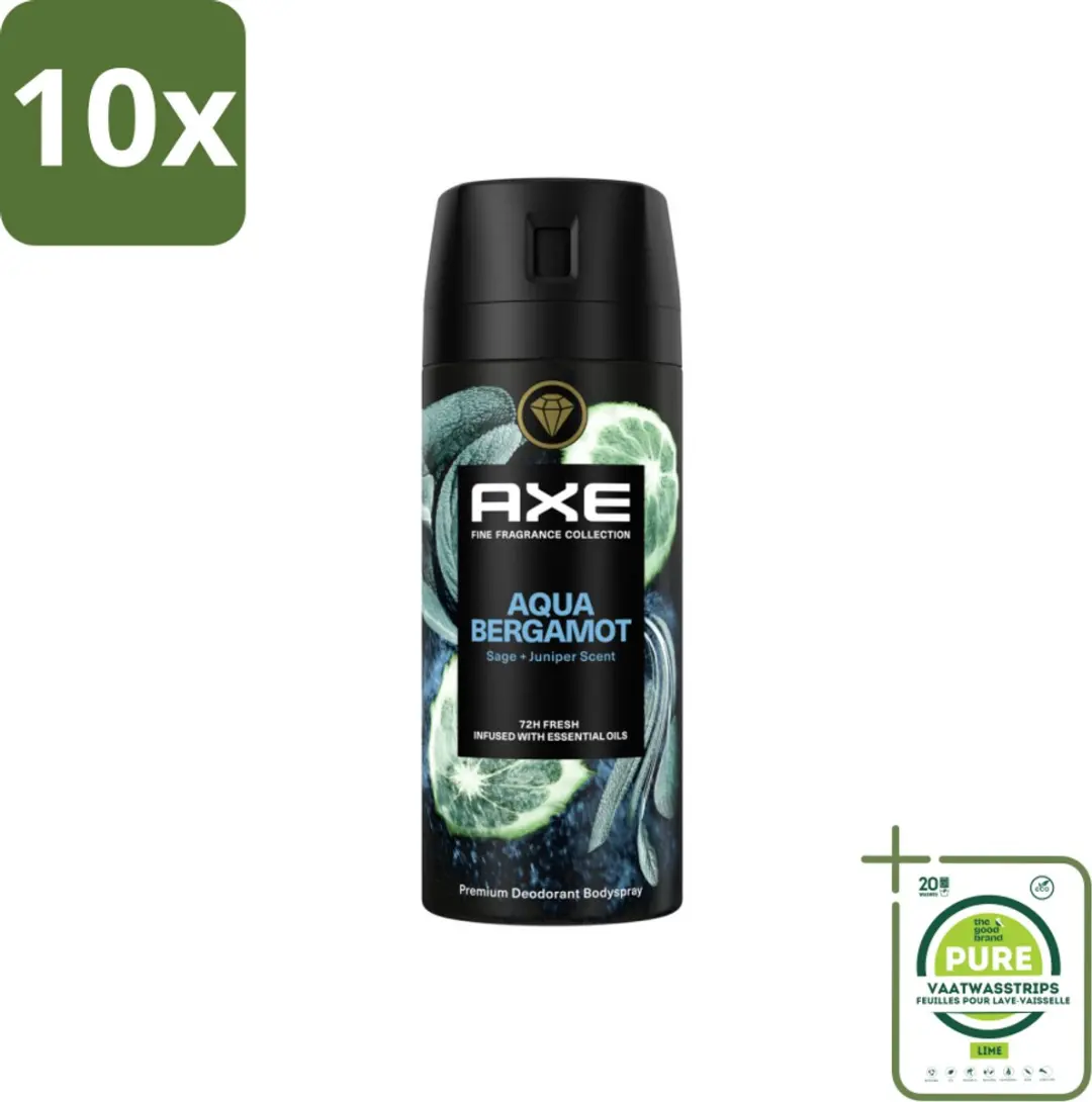 Axe Aqua Bergamot Bodyspray 150ml
