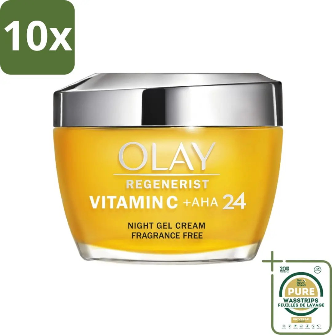 Olay Vitamine C + AHA24 Nachtcrème 50ml - 10 Stuks