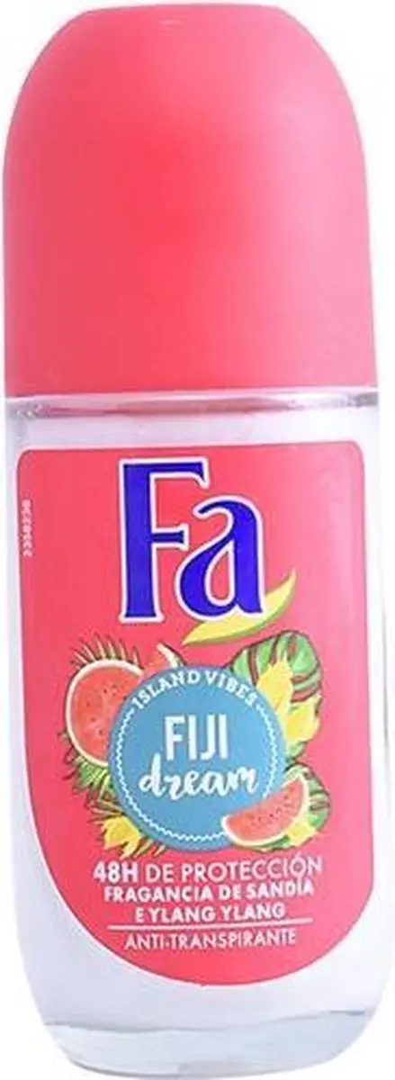 Fa Deodorant Roller Fiji Dream Watermeloen & Ylang Ylang 50ml - 5 Stuks