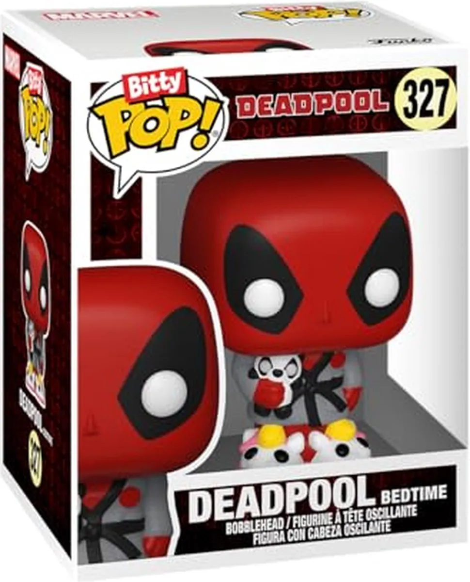 Funko Bitty Pop! Marvel Deadpool Backyard Griller - 4 Stuks - Rood