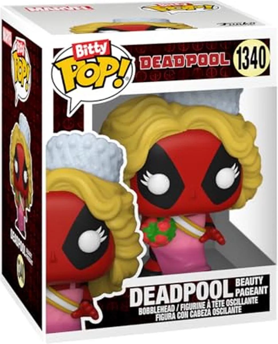 Funko Bitty Pop! Marvel Deadpool Backyard Griller - 4 Stuks - Rood
