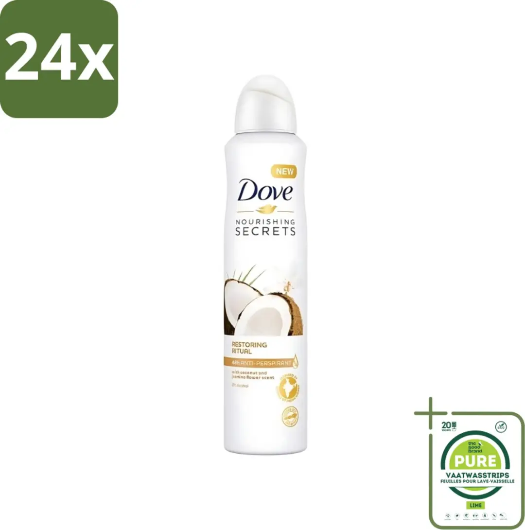 Dove Deodorant Spray Coconut & Jasmine Flower 250ml