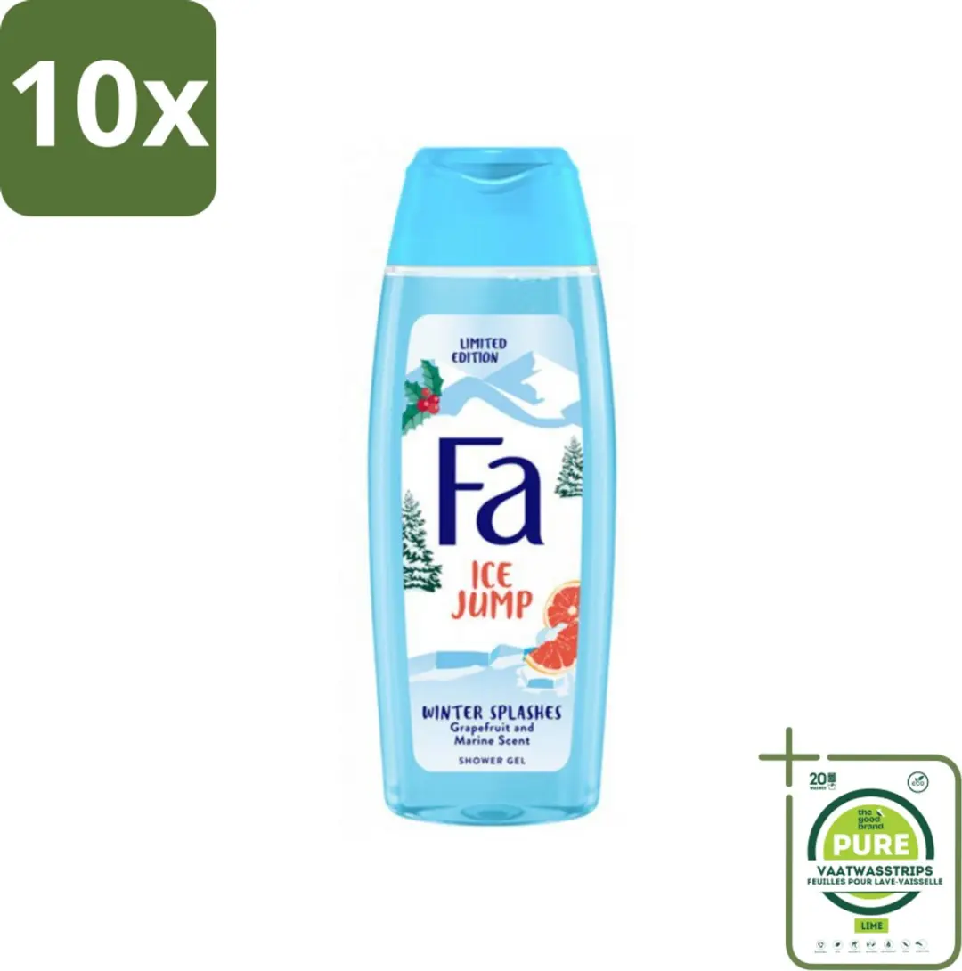 Fa Winter Splashes Ice Jump Douchegel 250ml