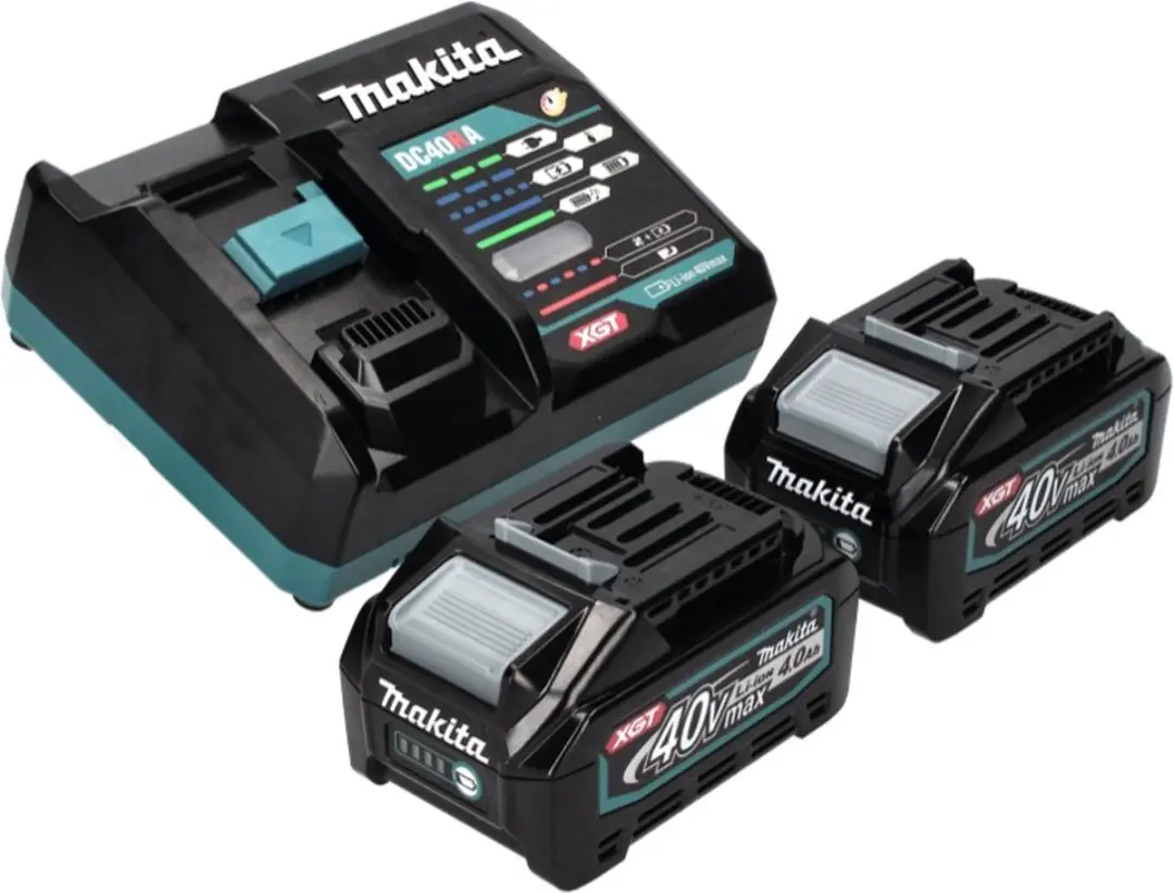 Makita HR004GM2 Combinatiehamer XGT 40V - 2x 4,0Ah + Oplader