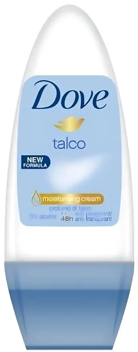 Dove Roll-on Deodorant Talco 50ml - 15 Stuks