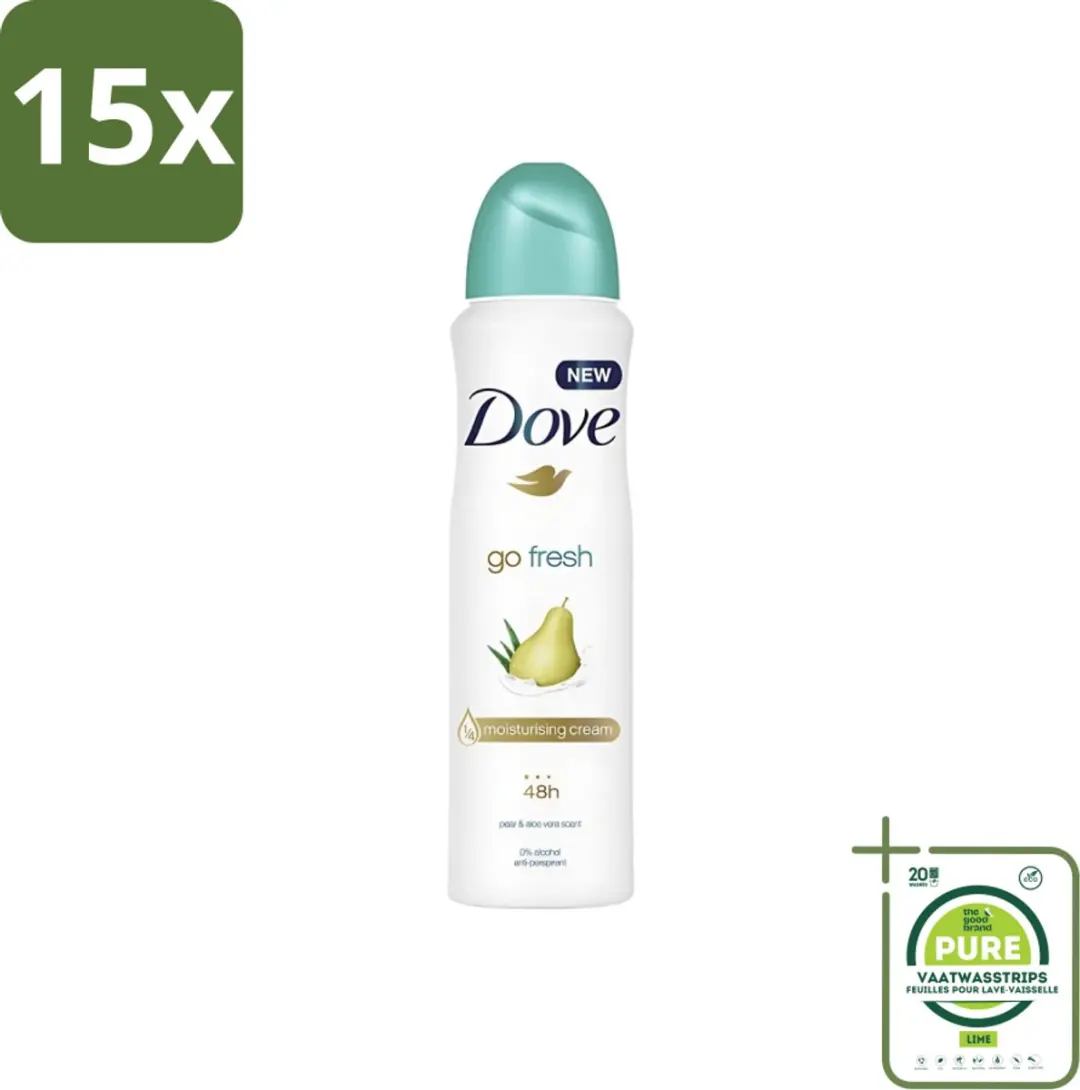 Dove Go Fresh Peer & Aloë Deo Spray 250ml