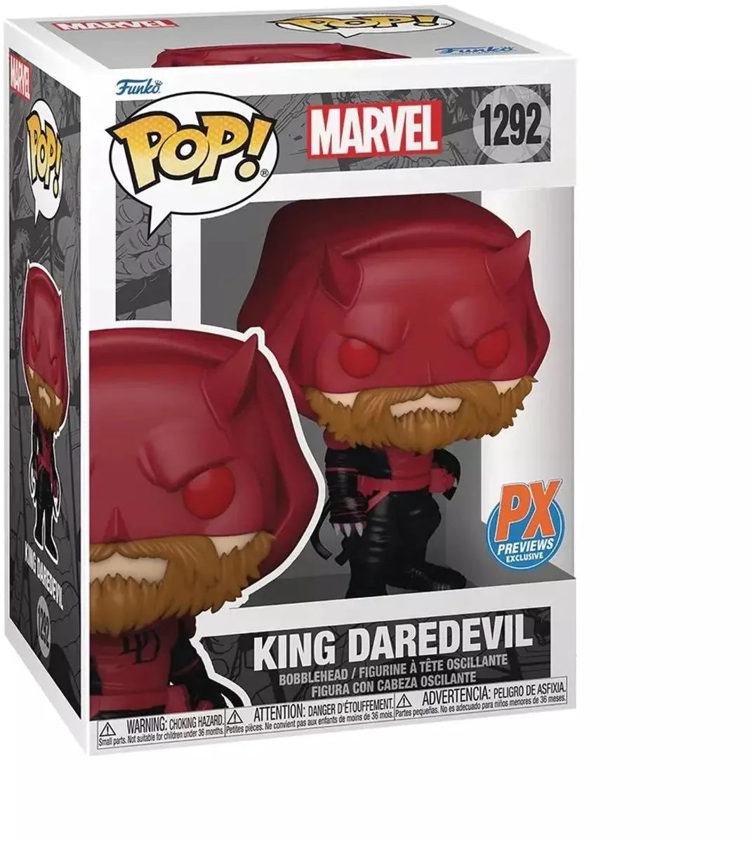 Funko Pop! Marvel King Daredevil US Exclusive 76522 - Multi