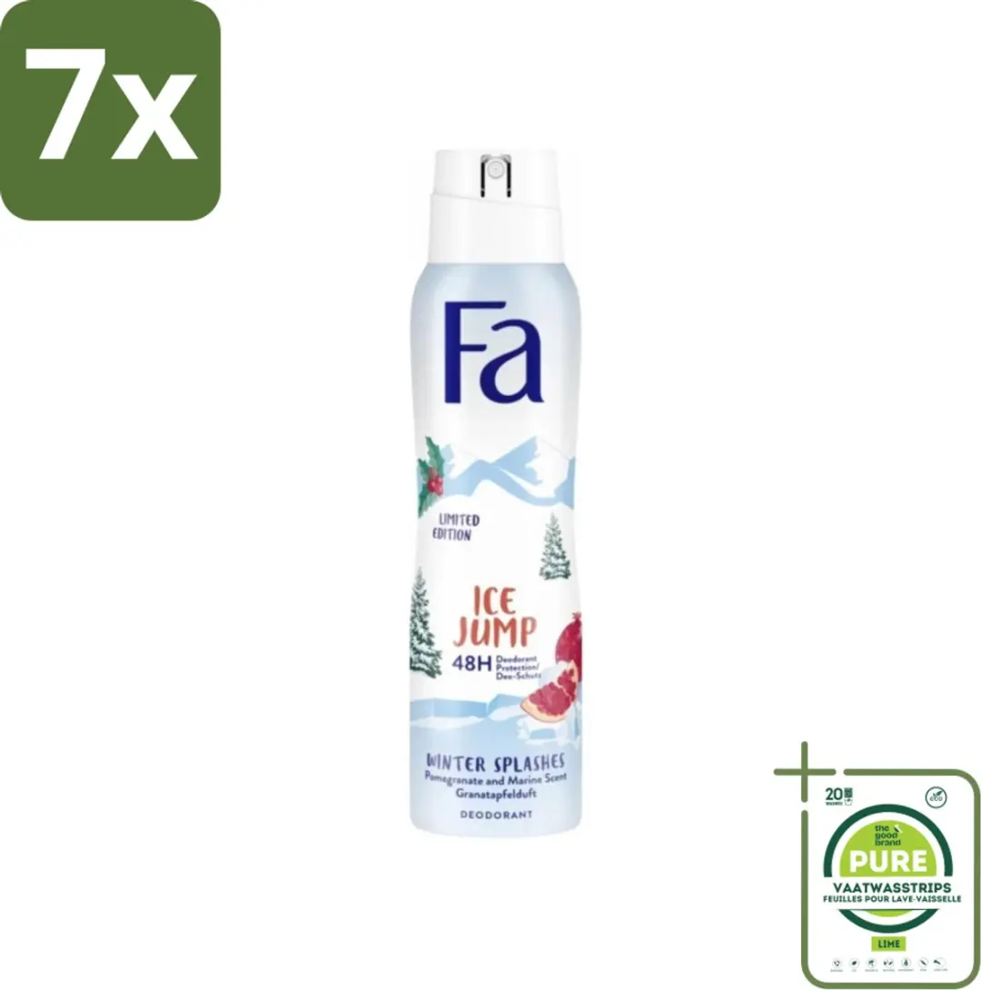 Fa Deodorant Spray Winter Splashes Ice Jump