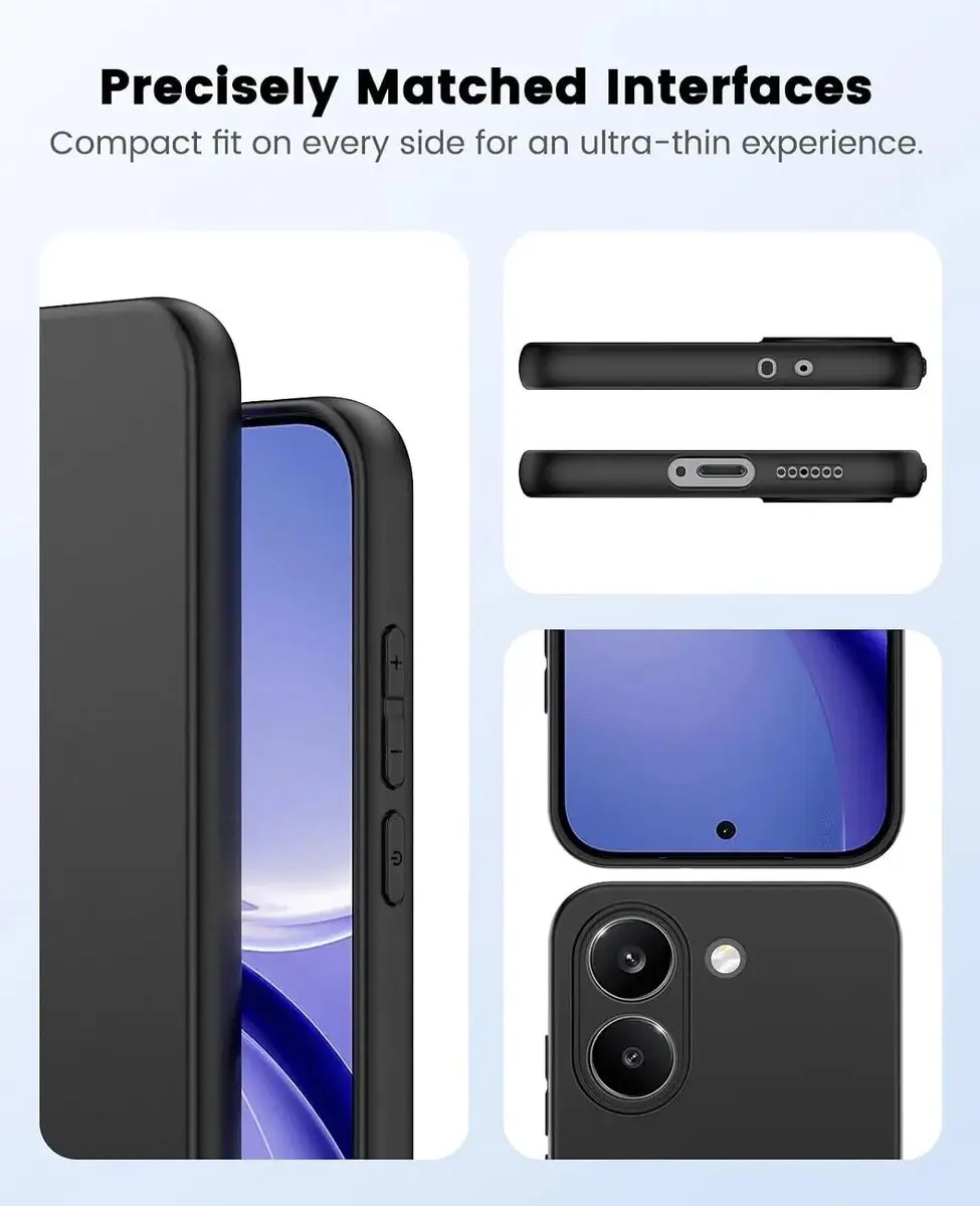 Selected TPU Hoesje Xiaomi Poco X8 Pro - Zwart