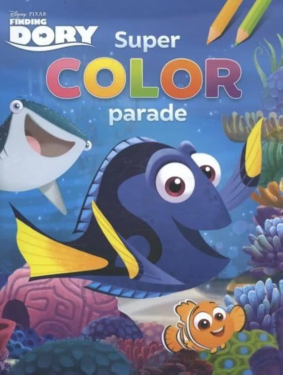 Disney Finding Dory Kleurboek Multicolor