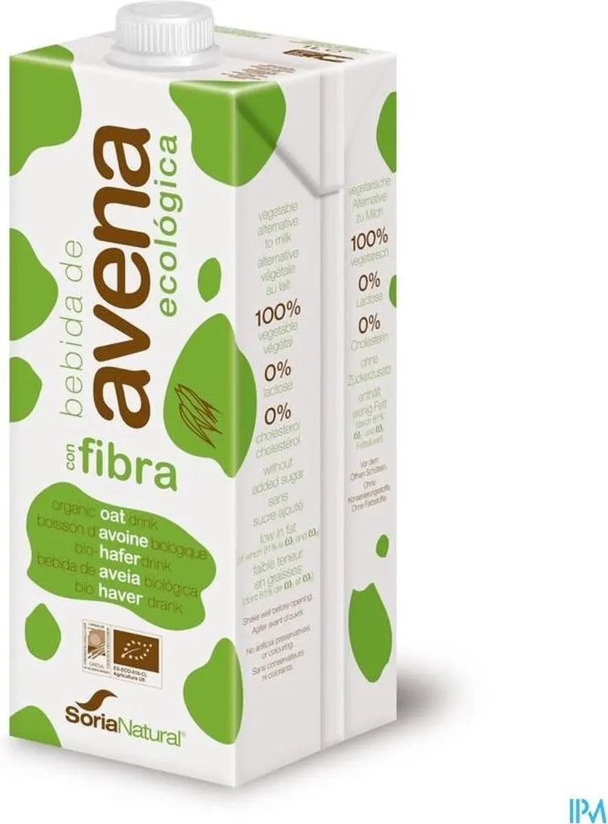 Soria Natural Haverdrank Bio 1000ml - 3 Stuks