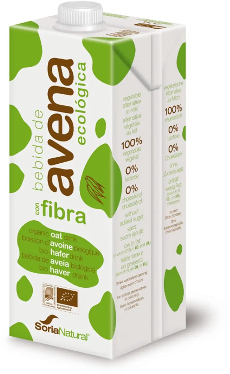 Soria Natural Haverdrank Bio 1000ml - 3 Stuks