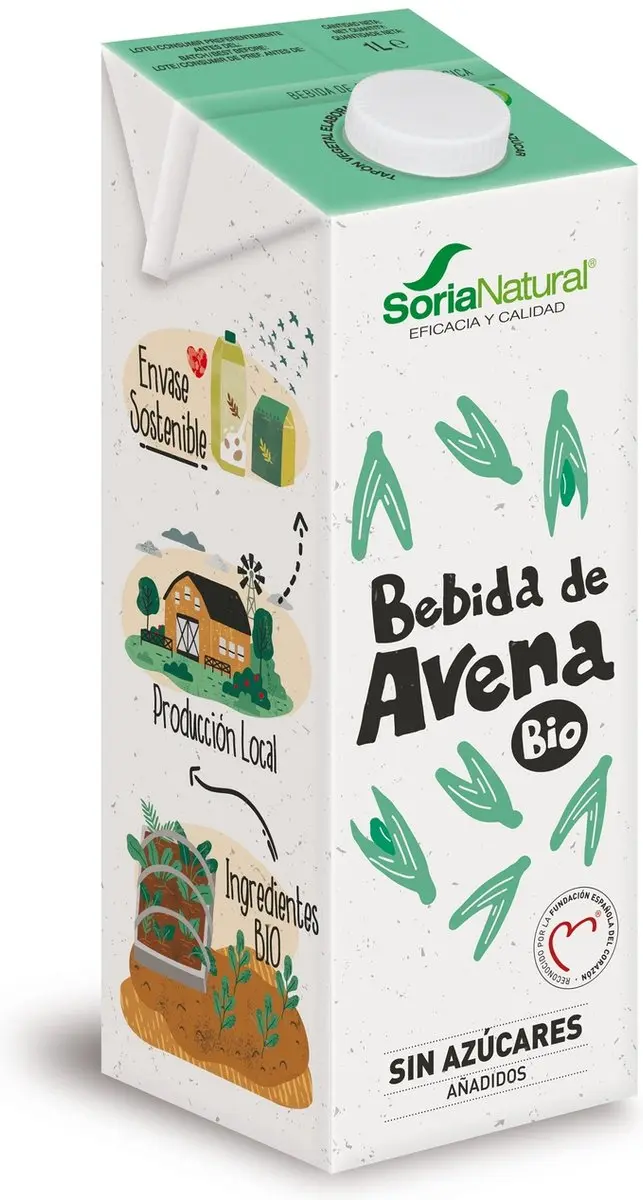 Soria Natural Haverdrank Bio 1000ml