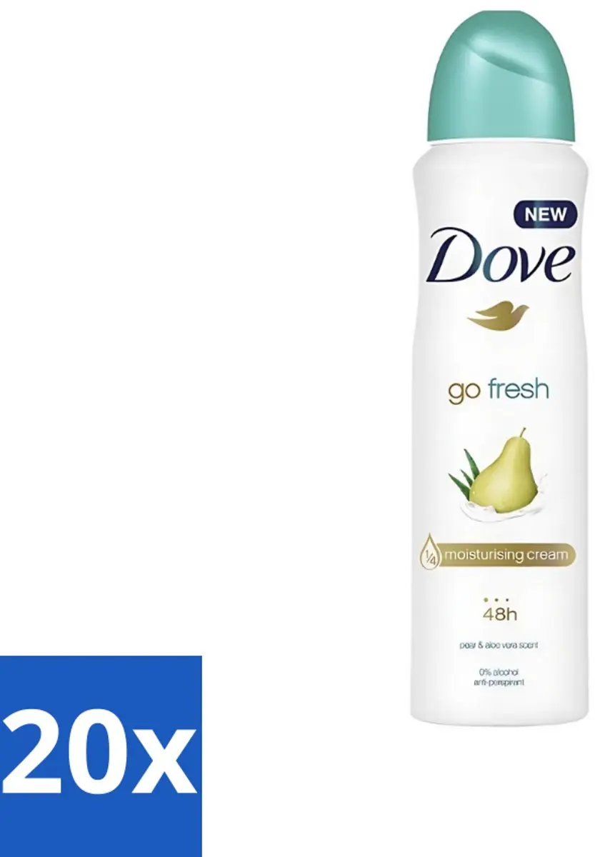 Dove Go Fresh Pear & Aloe Deodorant Spray 250ml