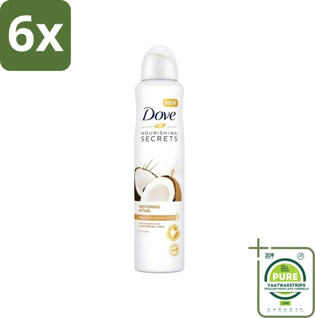 Dove Deodorant Spray Coconut & Jasmine Flower 1500ml