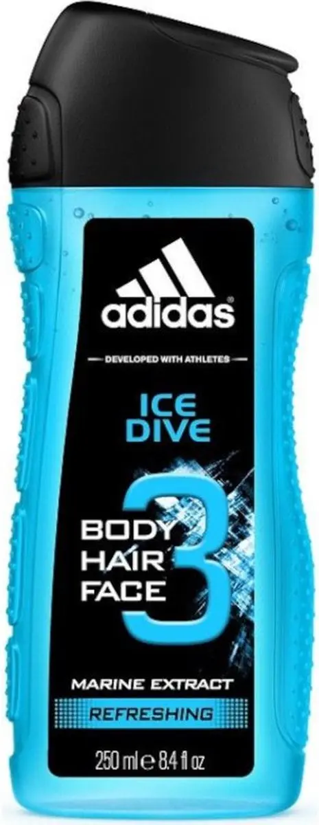 adidas Ice Dive Refreshing Douchegel 250ml - 10 Stuks