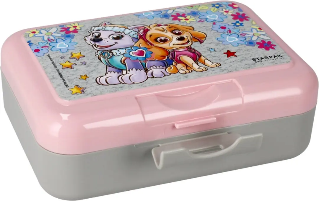 PAW Patrol Ontbijtset Roze - Bidon 0.5L + Doos
