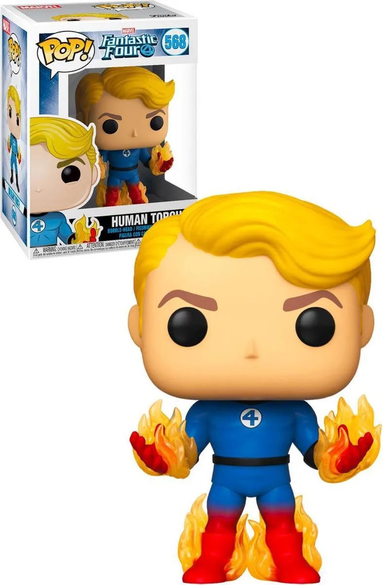 Funko Pop! Marvel Fantastic Four Human Torch #568