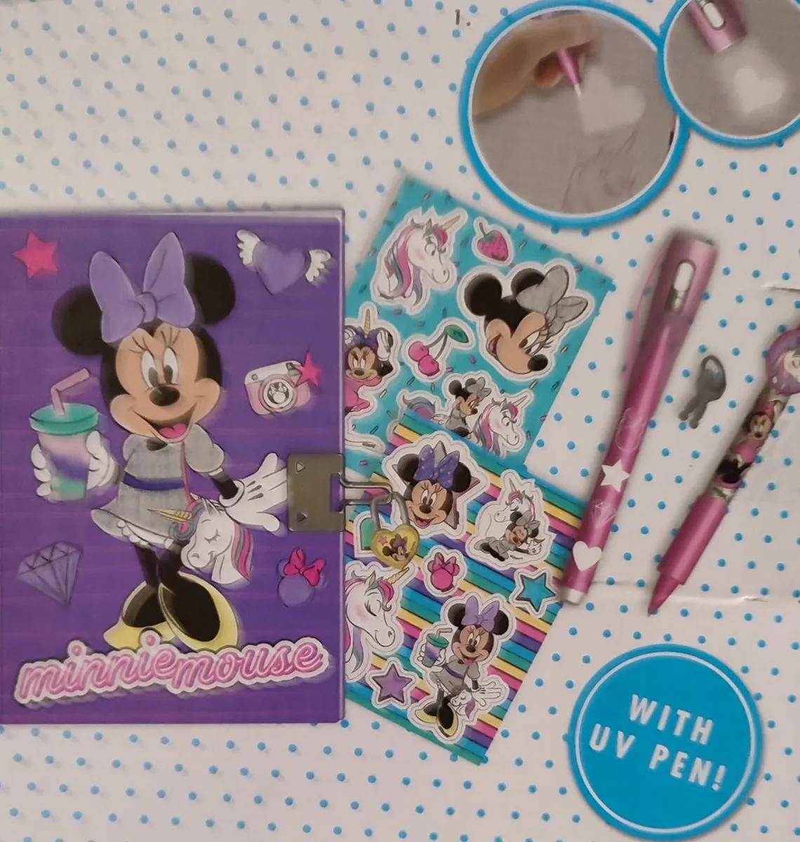 Disney Minnie Mouse Kleurboek & Notitieboek Set