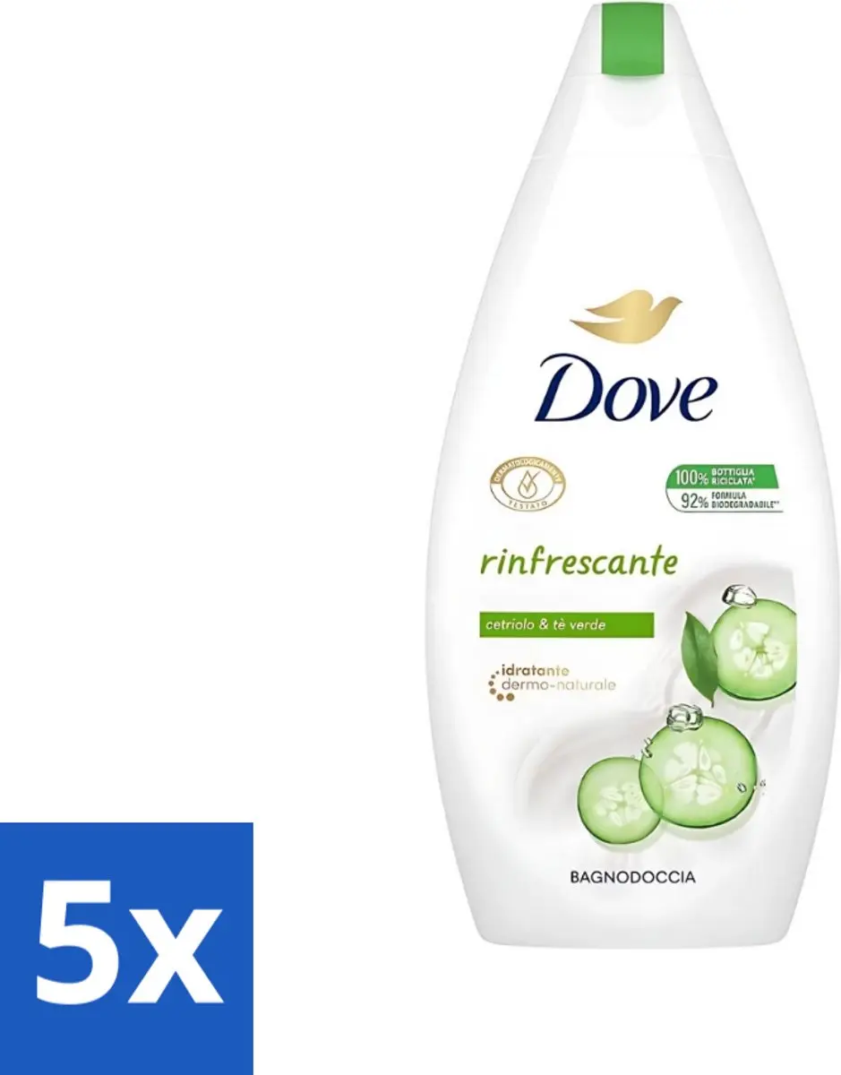 Dove Douchegel Refreshing Komkommer & Groene Thee