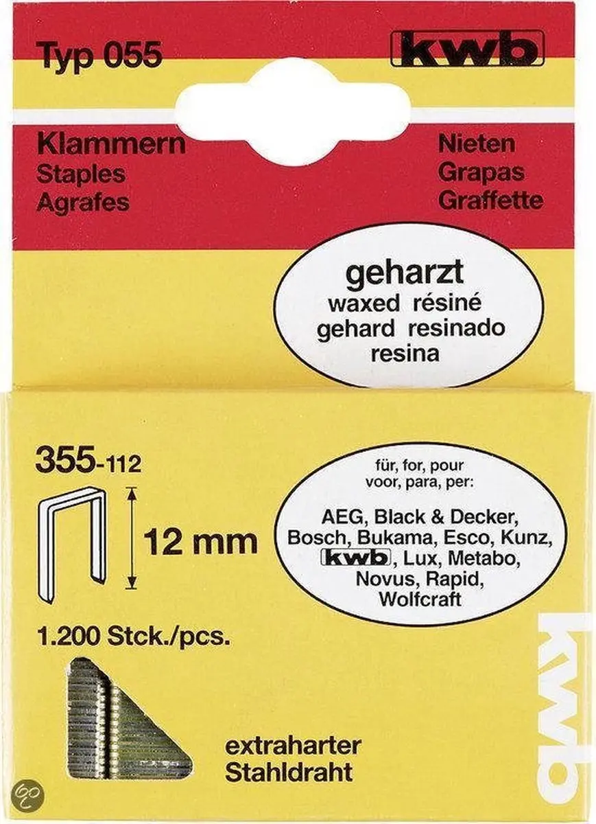 KWB Nieten Hard Type 055C 12mm