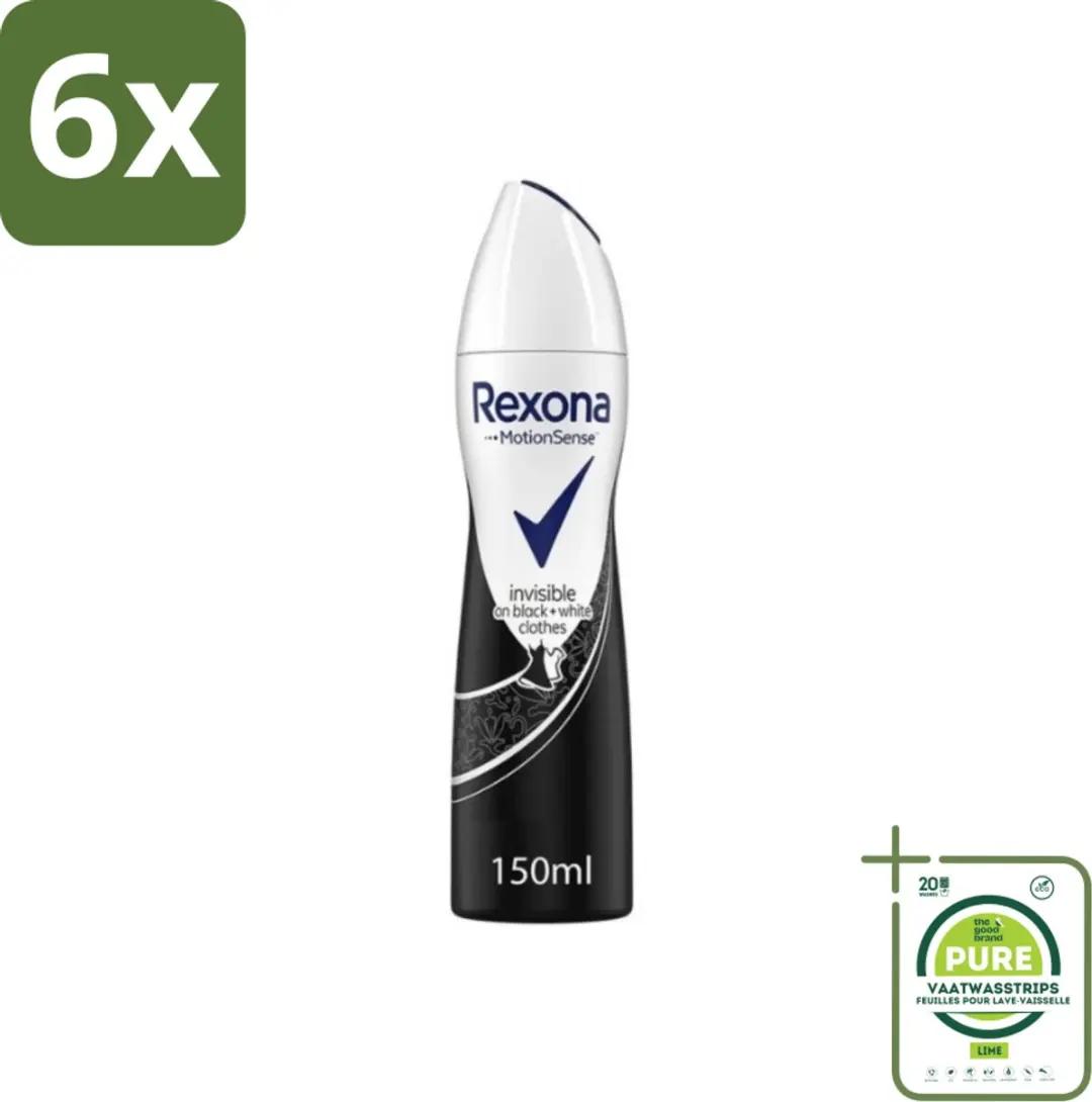 Rexona Women Invisible Anti-transpirantspray 150ml