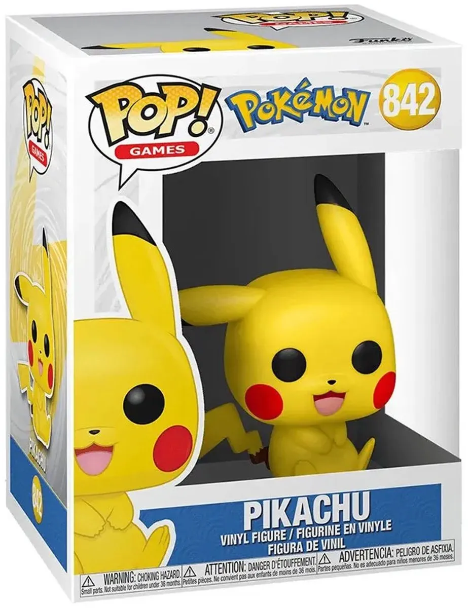 Funko Pop! Pokémon Pikachu Zittend - 56307 - Multi - afbeelding 6 van 6