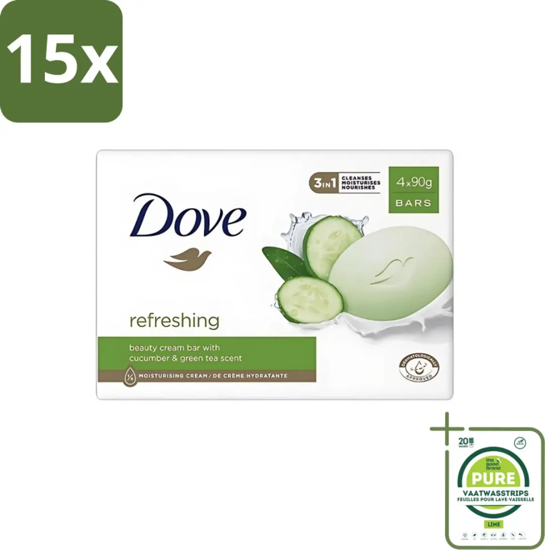 Dove Go Fresh Touch Zeep Komkommer & Groene Thee
