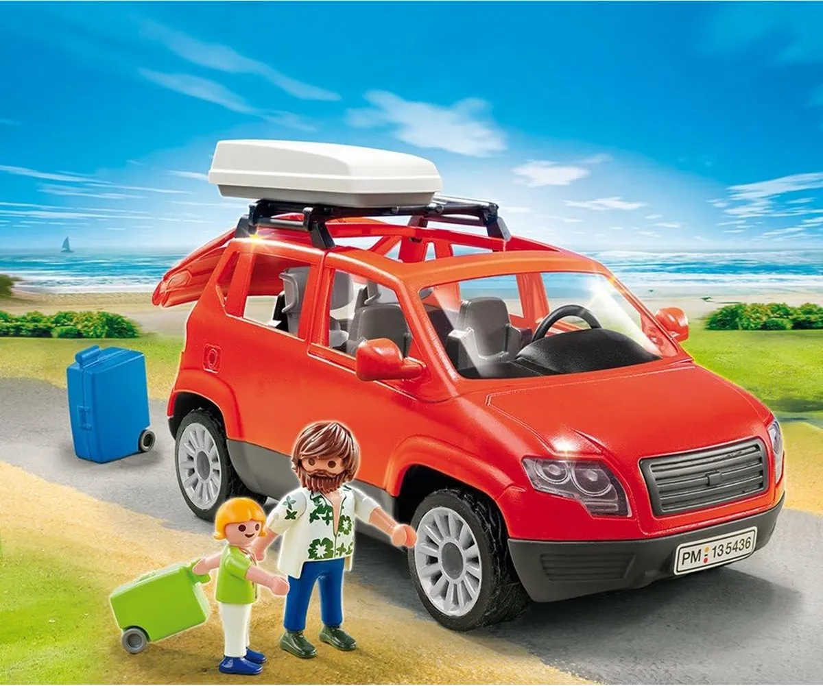 Playmobil Gezinswagen met Dakkoffer 5436 - Multicolor