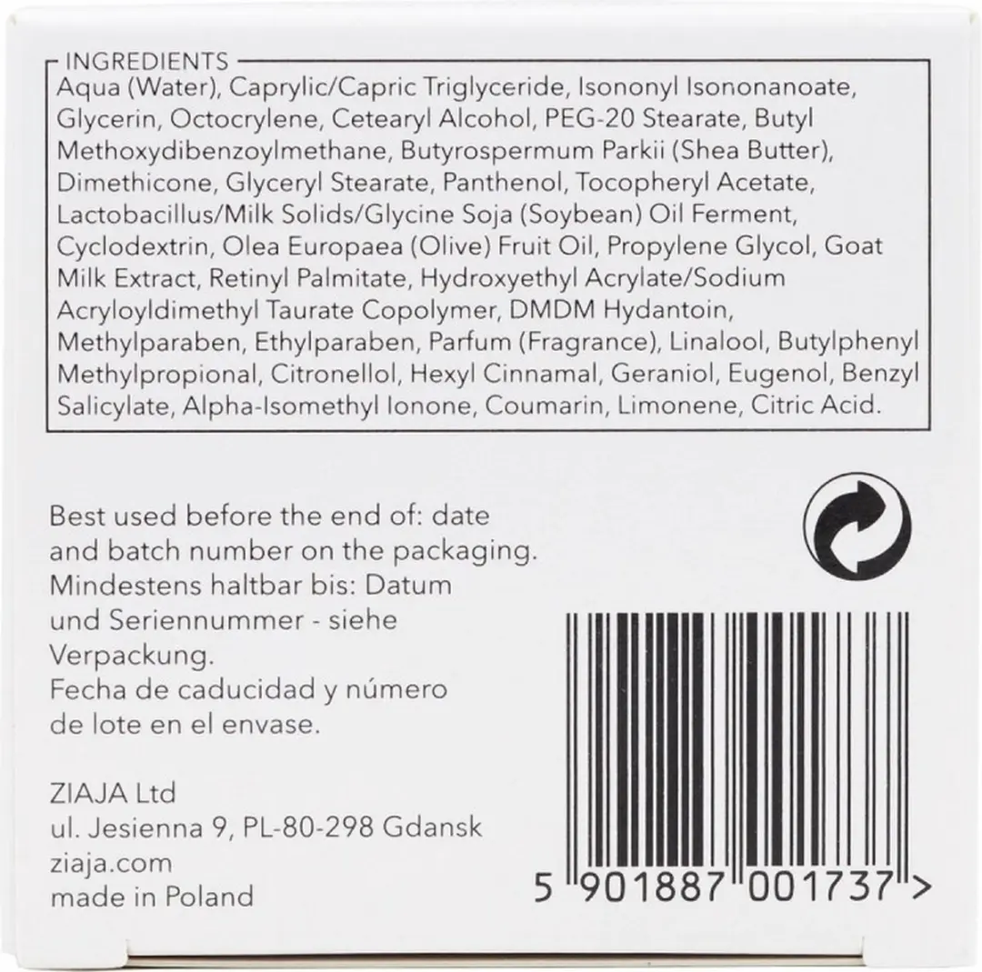 Ziaja Geitenmelk Gezichtcrème 50ml - afbeelding 6 van 6
