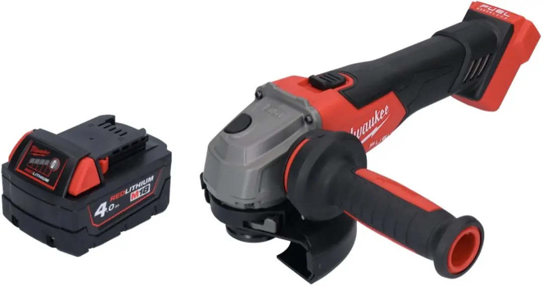 Milwaukee M18 FSAG125X-401 Haakse Slijper 125mm - 18V 4.0Ah